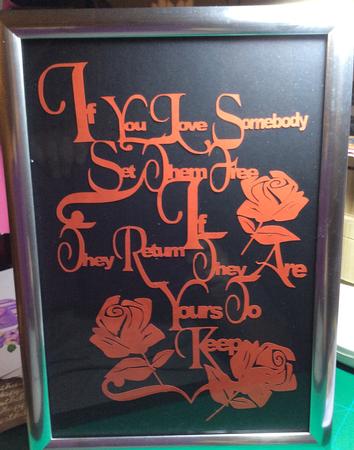 Paper Magic Frame If by Angela Riley