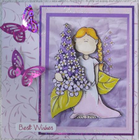 Lilac Doodles by Angela MacWillson