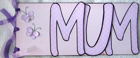Mum Book Sheet by Angela MacWillson