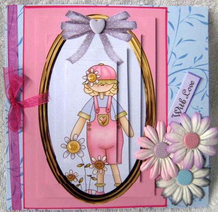 Girl Stuff Happy Birthday Pyramid by Angela MacWillson