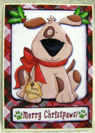 Merry Christpaws 3 Quick Card by Angela MacWillson
