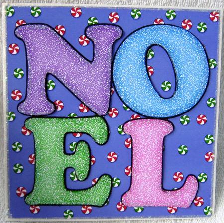 Glitter Noel on Candy by Angela MacWillson