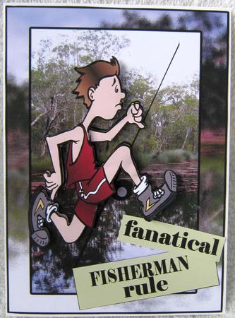 Fanatical Fisherman. by Angela MacWillson