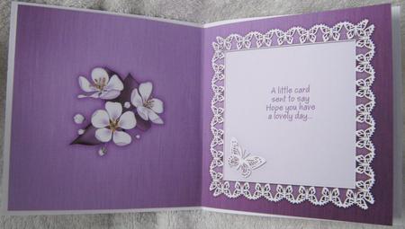 Apple Blossom Matching Insert Square Portrait by Angela MacWillson