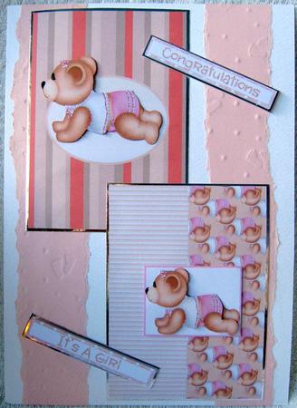 Baby Girl Bear by Angela MacWillson