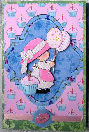 Cup Cake Girl by Angela MacWillson