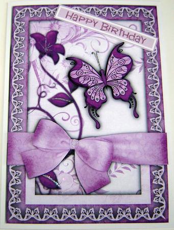 Butterfly Bliss Step by Step Card Front 2 by Angela MacWillson