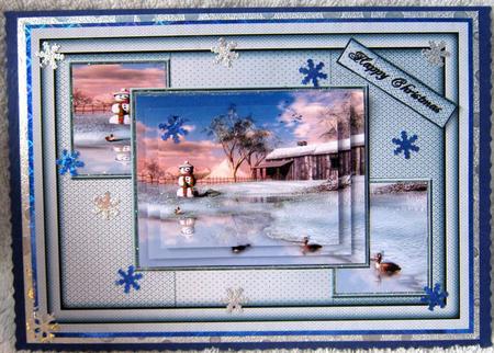 Christmas Snowman by Angela MacWillson