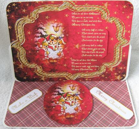 Christmas Carols Scene and Poem by Angela MacWillson
