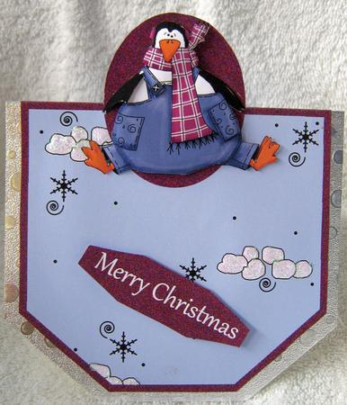 Mr Pen Having a Rest Over the Edge by Angela MacWillson