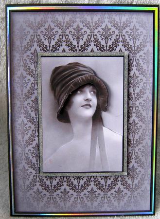Vintage Vanity 1 Card Front by Angela MacWillson