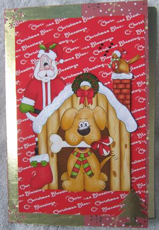 Xmas Dog House by Angela MacWillson