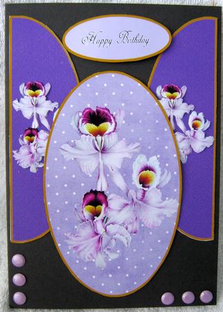 Iris Folded Card by Angela MacWillson