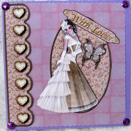 Lovely in Lace - A6 Toppers with Step by Step by Angela MacWillson