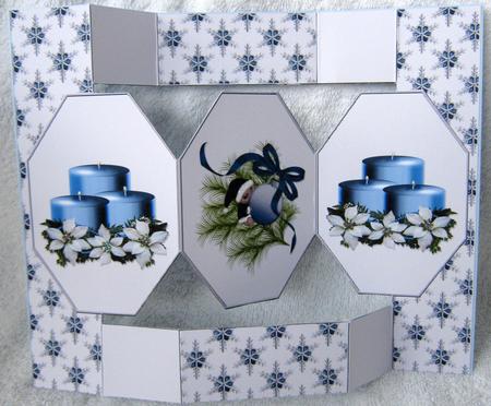 Christmas Octagon Pop Up by Angela MacWillson