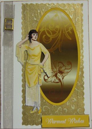 Lemon Lounge Robe 1923 by Angela MacWillson