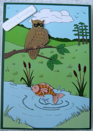 The Owl and the Fish by Angela MacWillson