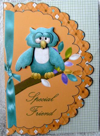 Special Friend Quick Card by Angela MacWillson