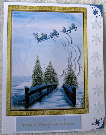 In a Winter Wonderland Card Front by Angela MacWillson