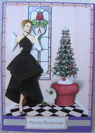 Dressed for Christmas Night Out by Angela MacWillson