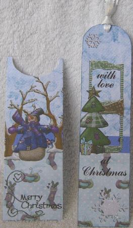 Christmas Bookmark and Sleeve by Angela MacWillson