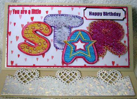 Little Star Dl Card by Angela MacWillson