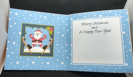 3D Christmas Santa Claus Top Drawer Cards Bumper Kit by Angela Murray