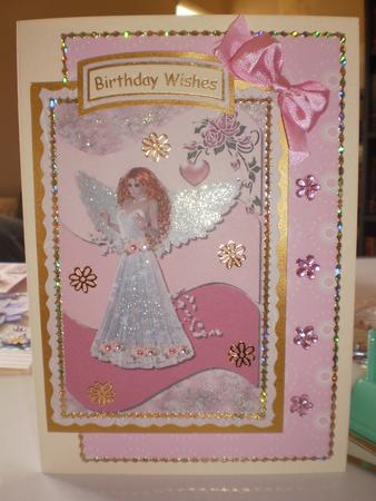 Valentine Fairy A4 by Angela Paterson