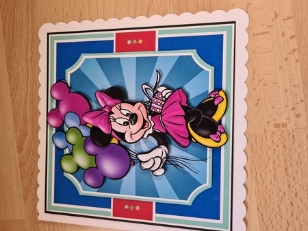 Minnie Mouse Birthday by Angela Sangster