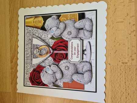 Tatty Teddy Engagement by Angela Sangster