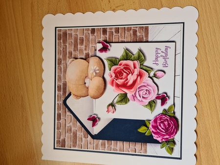 Forever Friends with Roses by Angela Sangster