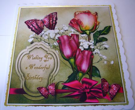 Roses for Your Birthday by Angela Sangster