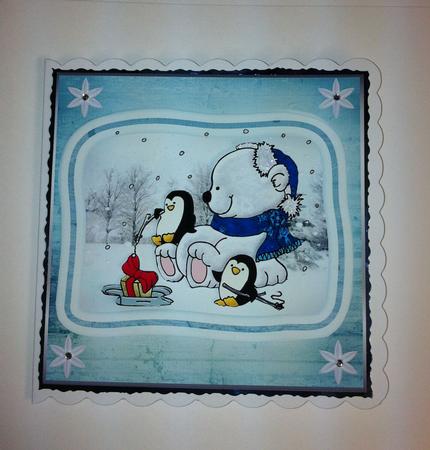 Polar Bear and Penguin Friends by Angela Sangster