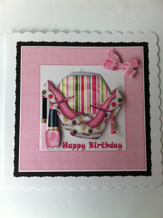 Candy Stripe Bag and Shoes by Angela Sangster