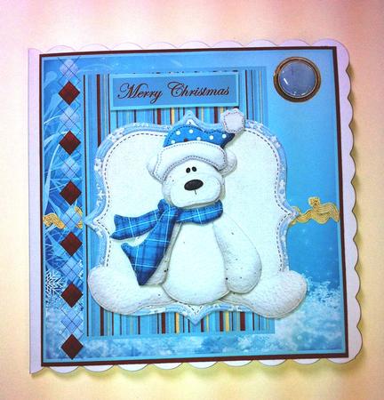 Christmas Bear by Angela Sangster
