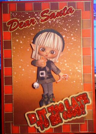 Dear Santa Elves by Angela Smith