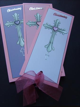 Ornate Cross Set of Three Bookmarks Feminine by ANGELA STYLES