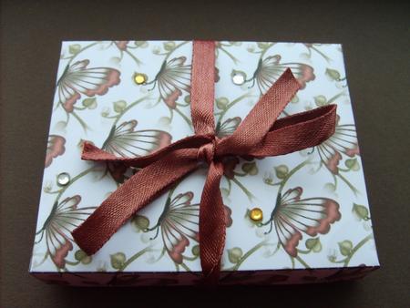 Butterfly Burst Gift Box with Lid by ANGELA STYLES