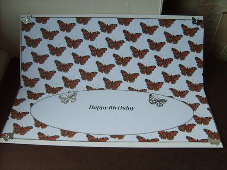 Butterflies Insert for Large Dl 5 by ANGELA STYLES