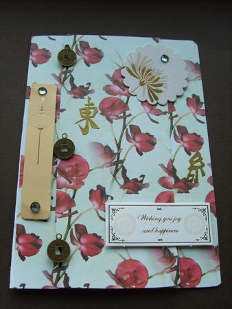Silk Cherry Blossom Backing Paper by ANGELA STYLES