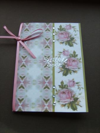 Vintage Rose Border Sheet by ANGELA STYLES