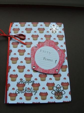 Strawberry Cupcake Backing Paper by ANGELA STYLES