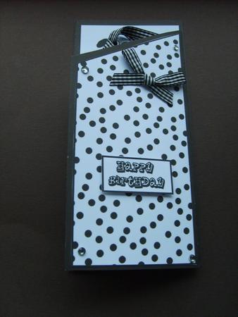 Dalmation Bookmark Card by ANGELA STYLES