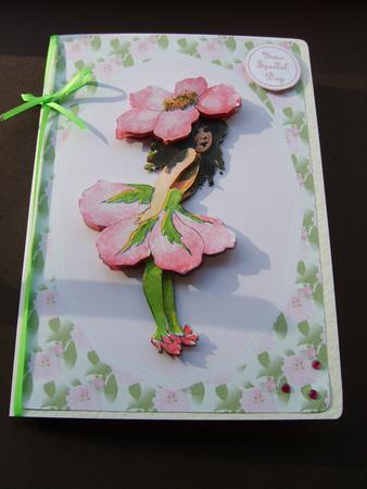Apple Blossom Girl Decoupage by ANGELA STYLES
