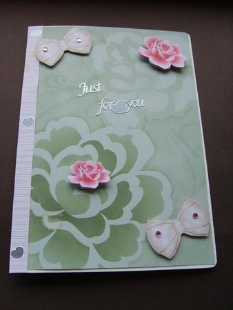 Subtle Shade Blossoms Backing Paper by ANGELA STYLES