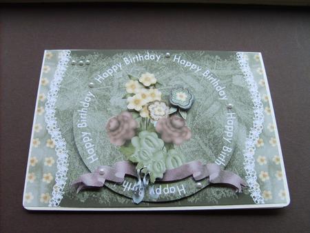 Birthday Circle Quick Card Front by ANGELA STYLES