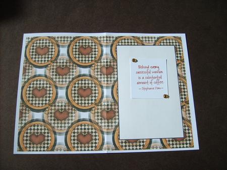 Coffee Themed Insert 3 by ANGELA STYLES
