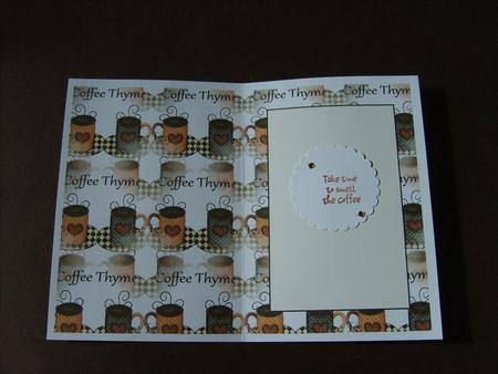 Coffee Themed Insert 4 by ANGELA STYLES