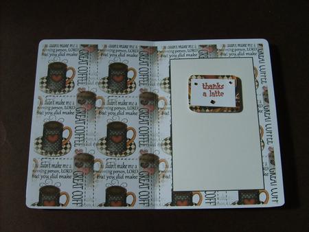 Coffee Themed Insert 5 by ANGELA STYLES