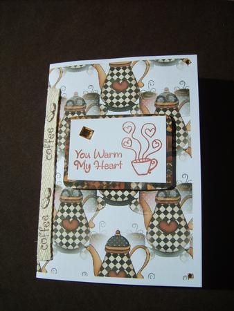 Coffee Themed Backing Sheet 2 by ANGELA STYLES